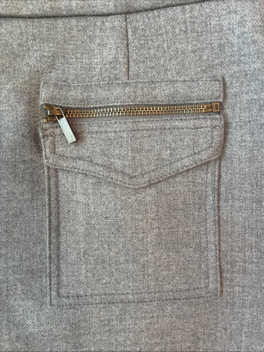 J. Crew Wool Pencil Skirt - Picture 3 of 11